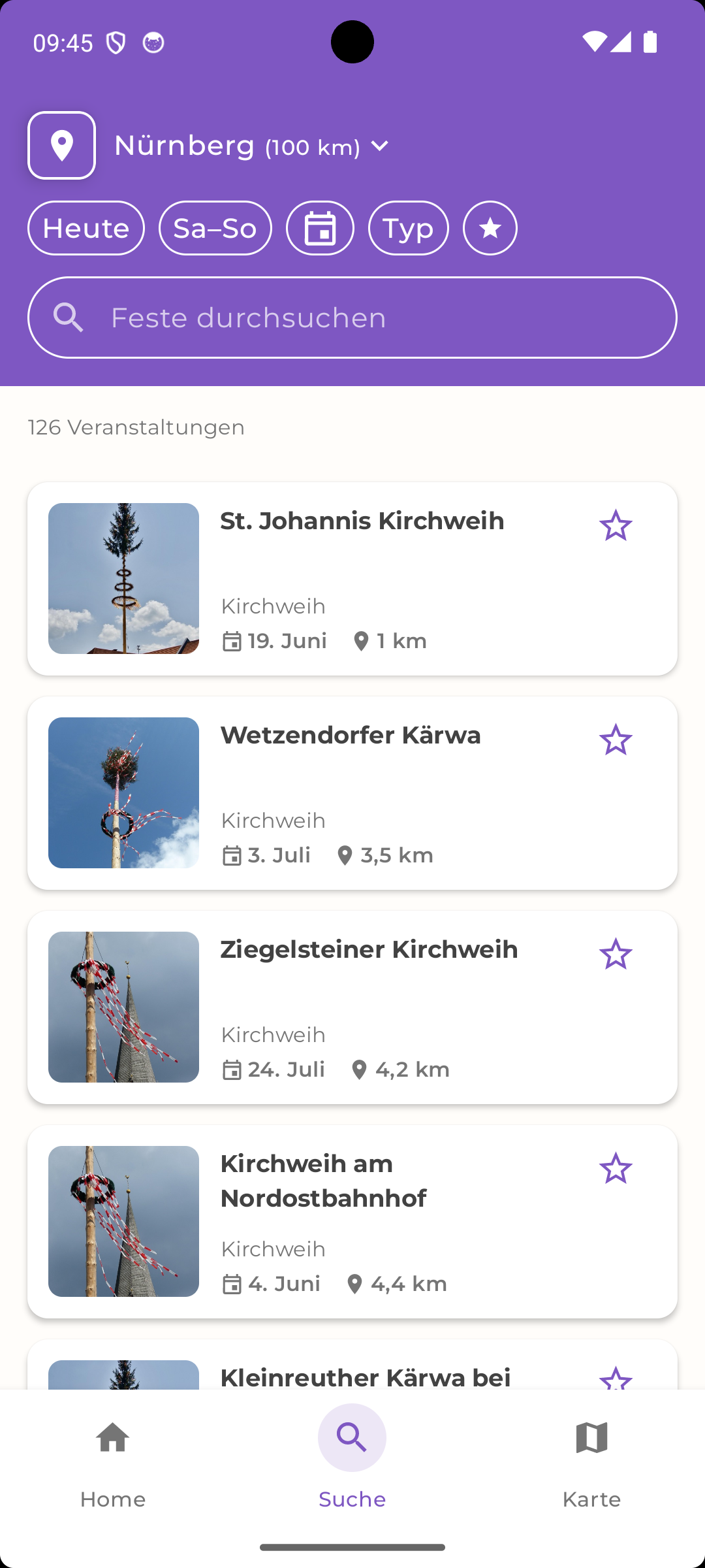 InderNähe — Suche